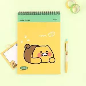 카카오프렌즈 카카오 상철스프링노트 춘식이 1개입 하드커버 두꺼운 만들기 제작 A93A6