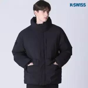 [케이스위스(K-SWISS)] 캐시 솔리드 덕다운 숏 패딩 점퍼11077400588581