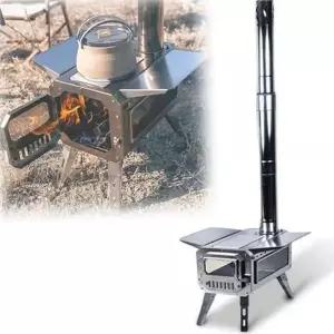 캠핑 스토브 휴대용 화목 난로 경량 접이식 화로대 차박