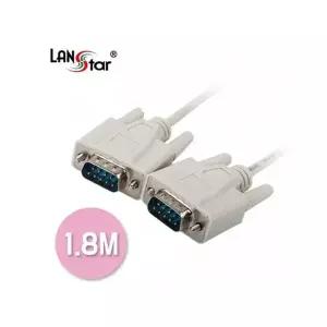 [새론웨이]MG/ LANSTAR LS-SER-9MM-1.8M 9핀 시리얼 케이블 (1.8m)
