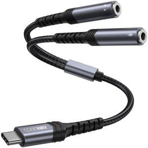 [코드웨이] USB C타입 to 3.5 Y 이어폰 젠더