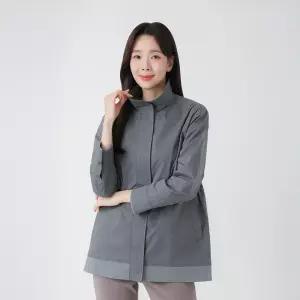 [PAT 여성] 배색 사파리 힙기장 점퍼_MI61301