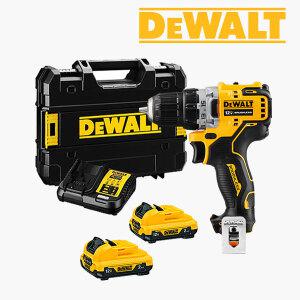 디월트 DCD701D2 12V 충전드라이버드릴 2.0Ah 2배터리 BL