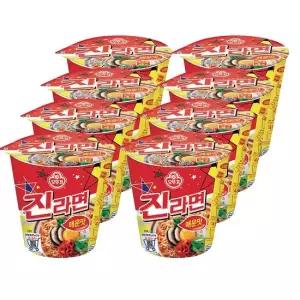 오뚜기 컵라면 진라면 65gx24개입 매운맛
