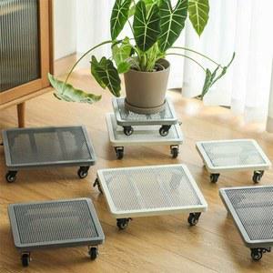 대형화분받침 이동식 다이 받침대 사각 식물 물받이 대형 발코니
