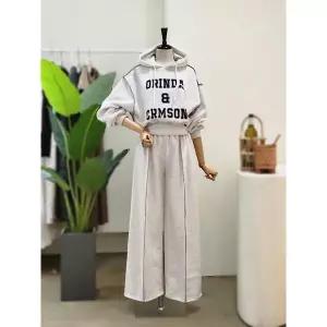포커스 24FW3K9ST5698 후드 와이드 트레이닝 세트