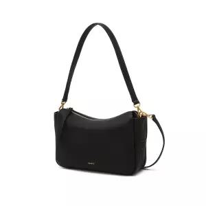 [롯데백화점]헤지스ACC [백화점신상]HIBA6F322BK_[H BAG] 여성 시그니처 H 블랙 레더 숄더백 M