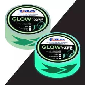머스트템 BLEX 방향표시 야광 축광테이프 25MM X 10M 야광테이프