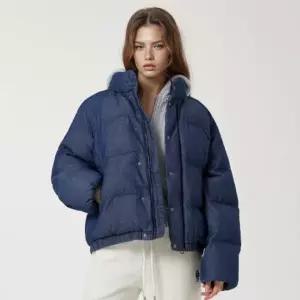 [후아유] Denim Puffer Padding / WHJPF4V16F(여성)