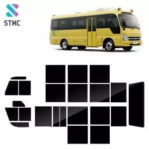 카운티 롱바디 측후면 썬팅필름/학원버스 스쿨버스 캠핑카