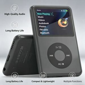 64GB Lecteur 아이팟 클래식 MP3 플레이어 블루투스 라디오 INNIOASIS Y1 전자 워크맨 기능을 갖춘 HiFi D
