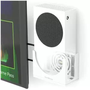 Xbox Series S용 TotalMount 프리미엄 품질 열 관리 미국에서 설계된 벽걸이형 평평한 설치 드릴 없이 조립
