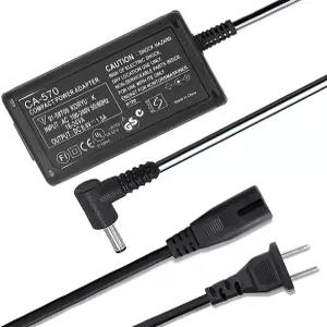 Camulti CA-570 AC Power Supply Charger Adapter for Canon Camera Camcorder 8.4V 1.5A XA25 XA10 XA-20