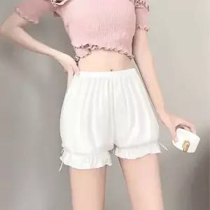 예쁜 여성용 속바지 아이스 실크 치마 이너 반바지