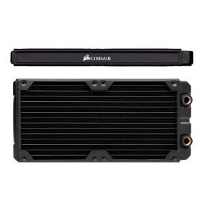 커세어 하이드로 X 시리즈 XR5 280mm 수냉 라디에이터, 블랙