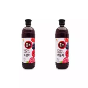 홍초 복분자 1.5L 2개