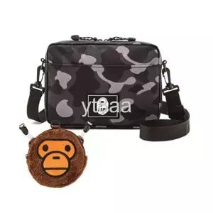  일본 잡지 부록 베이츠 파우치 BAPE 크로스 메신저백