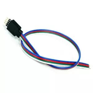RGB 커넥터 전선 LED 조명 케이블 4선 8m 1p 기타튜닝용품 yhE362D