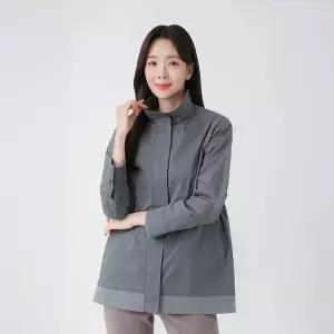 PAT 배색 사파리 힙기장 점퍼_MI61301