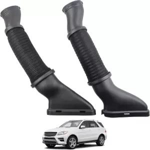 YzusGomumu 좌우 페어 공기 흡입 호스 2-8 벤츠에 적합 202-208 GL450 GLE63 GLS550 ML550 AMG와 호환