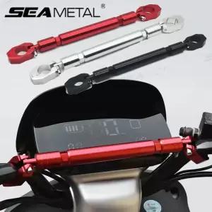 SEAMETAL 오토바이 두꺼운 밸런스 바 범용 22mm 알루미늄 크로스바 강화 핸들 확장 레버
