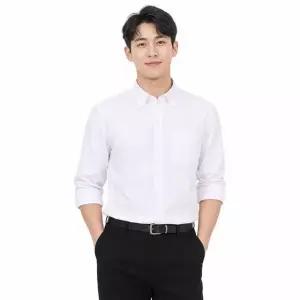 남성 솔리드 옥스포드 와이셔츠 셔츠 ON-SHA-QWFFP32R