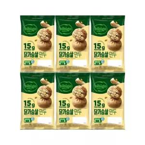 (e)CJ 비비고 닭가슴살 만두 168g x6개