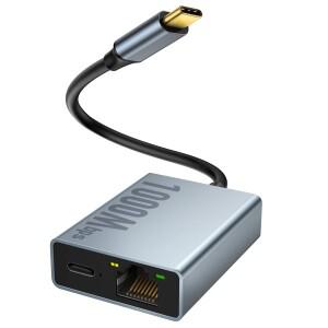 크롬캐스트 구글 TV용 이더넷 어댑터 1000Mbps USB C to 안정적인 기가비트