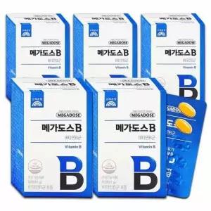 [하프클럽/기타]DE 고려은단 메가도스B 850mg 60정x5개 (쿠팡판매X)