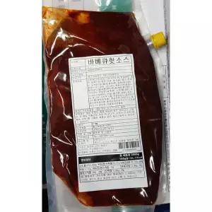 오티에이전시 캐드FS 바베큐핫소스 불닭소스 2kg 5개