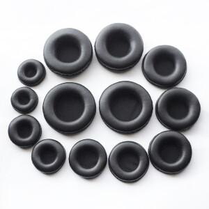 헤드폰 커버용 이어 패드 스폰지 가죽 폼 쿠션 40mm 90 95 100 105mm