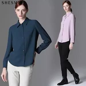 [쉬즈미스][쉬즈미스(SHESMISS)] 베이직 카라 셔츠 (택가격: 138000원)