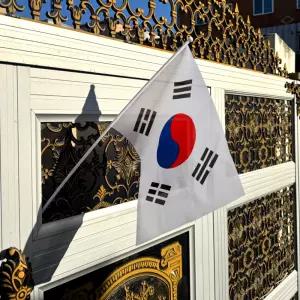 경기장 행사 태극기 핸디형 응원깃발 중형 국기깃발