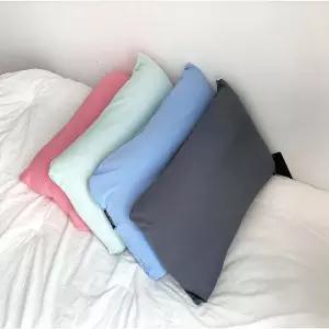 빨아 쓰는 편안한 비즈 사각 베개