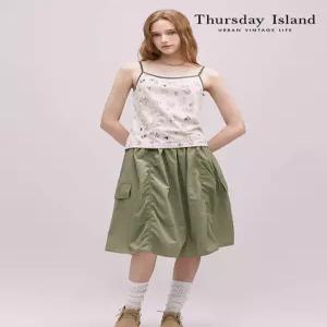 써스데이아일랜드Thursday Island 파카링 미니 스커트T244MSK236W2704301