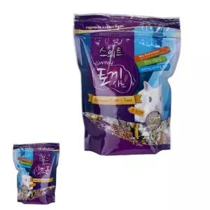굿테라 동물 토끼밥 용품 사료 과일 건초 먹이 분양 전용 밥 750g 채소 큰