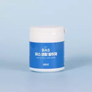BAS 바스 차량용 탈취제 담배 냄새 제거 미니 베이비파우더향 150g, 1개