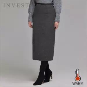 인베스트 [기모] H라인 샤이닝 모직 스커트_IN5W3SK8231
