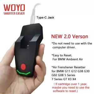 WOYO R3 BMW 앰비언트 에어 카트리지 리셋터 향기 스마트 박스 칩 액티베이터 도구 G30 G11 X3-X7 3/5/7