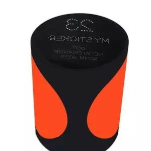 원형 마이스티커 네온오렌지 50mm 폭 스티커 롤지 다이어리꾸미기 gr5657D 인테리어데코 인덱스라벨