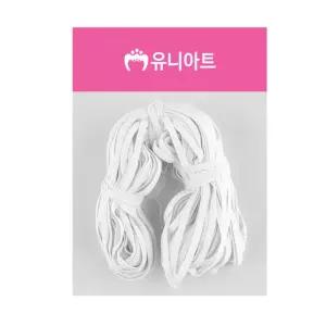 밍구마켓 흰색 4골 밴드 4골고무밴드 바지고무줄밴드