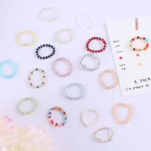 (다올)천연 원석 비즈 반지 링 동백 담수진주 21color 여성 패션