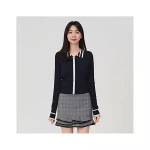 엘르골프 여성 폴로형 풀집업 가디건_6I23701 450692