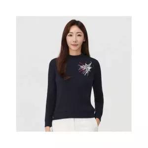 엘르골프 여성 변형시보리 원포인트 목크_6H85405 450672