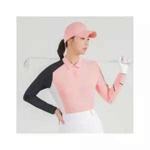 엘르골프 여성 포인트 폴로 티셔츠_6I25252 450659