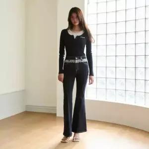 BLUE LABEL레이스 스판 데님 부츠컷 팬츠 ES2ODP02 1182823