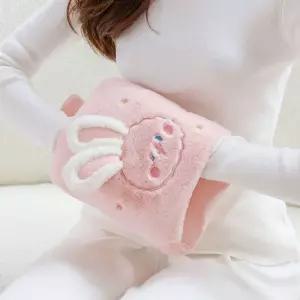 주머니 달린 포켓 쿠션 보온 물주머니 토끼 찜질팩물 워터 손난로 시림 온수