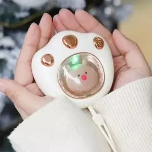 캐릭터 고양이 손난로 핫팩 핸드 워머 충전 온열팩