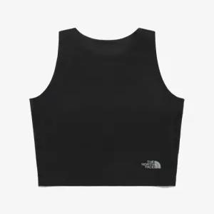 [국내정품] 노스페이스 THE NORTH FACE NU9ER36A 여성 스웨이 세미 크롭 티셔츠 BLACK