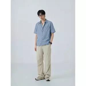 폴햄 POLHAM 남성 파라슈트 와이드 밴딩 팬츠_PHG2PP1029 PHG2PP1029 139410